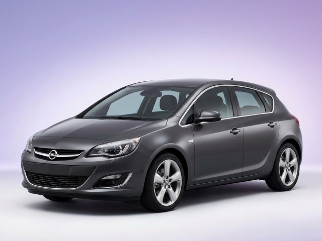 Opel Astra J Рестайлинг
