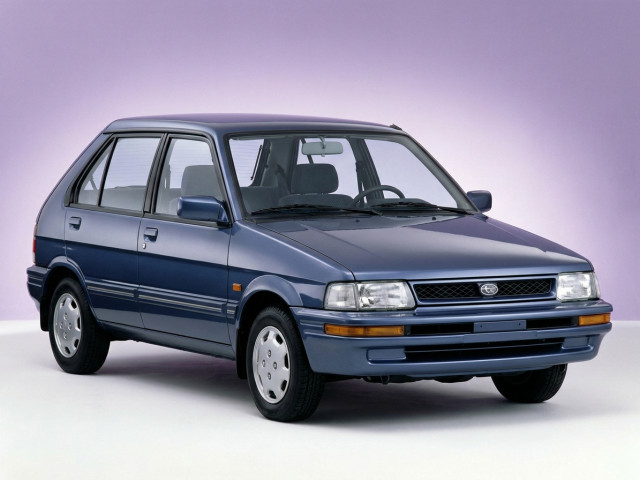 Subaru Justy I Рестайлинг