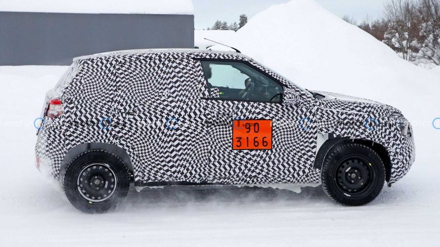 На испытания выехал новый кроссовер от Citroen ситроен 2