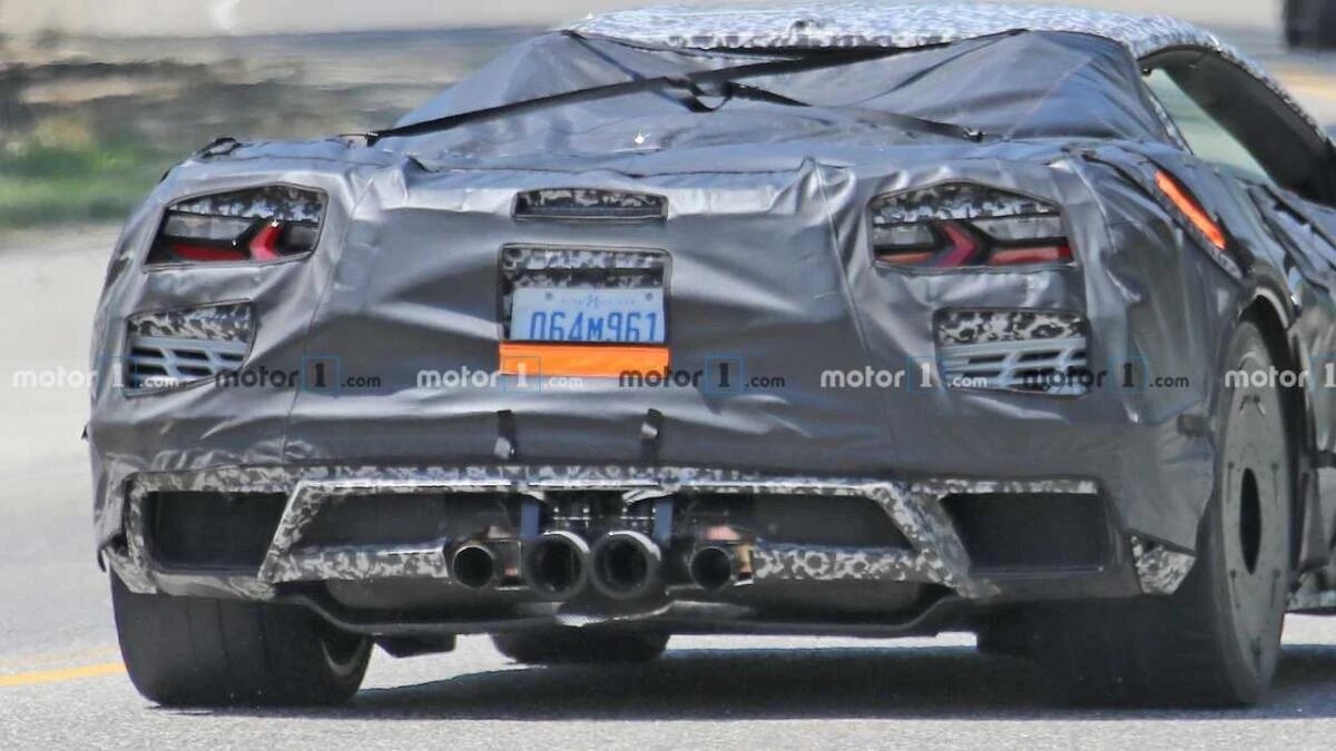 Начались испытания Chevrolet Corvette C8 Z06 корвет 1