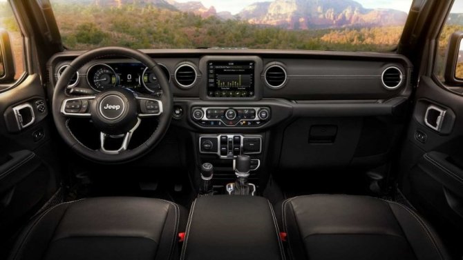 Сколько «жрёт» гибридный Jeep Wrangler джип 2