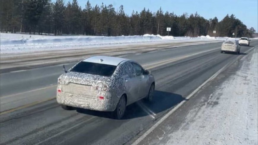 Продолжаются испытания Lada Vesta FL веста 2