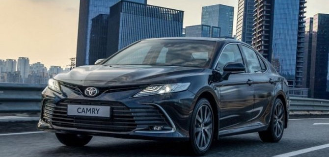 В России стартовали продажи обновлённой Toyota Camry 