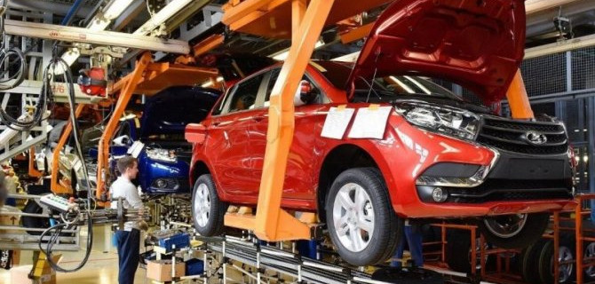 В России выросло производство автомобилей