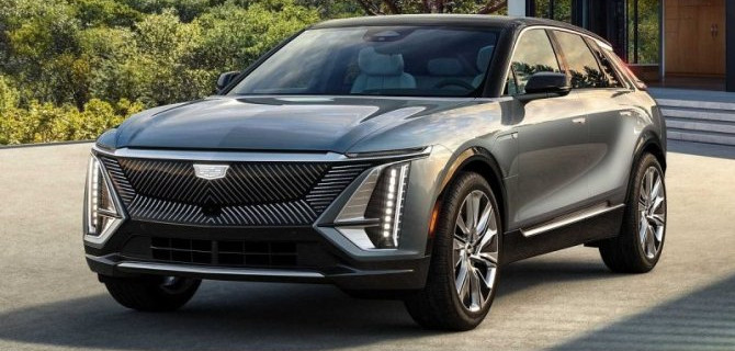 Представлена серийная версия электрокроссовера Cadillac Lyriq