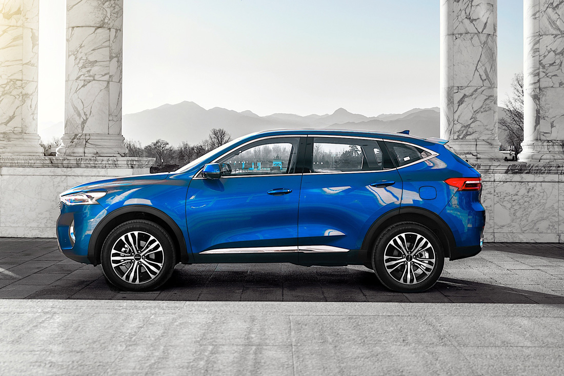 Новый Haval F7 — всё лучше и лучше синий Haval F7