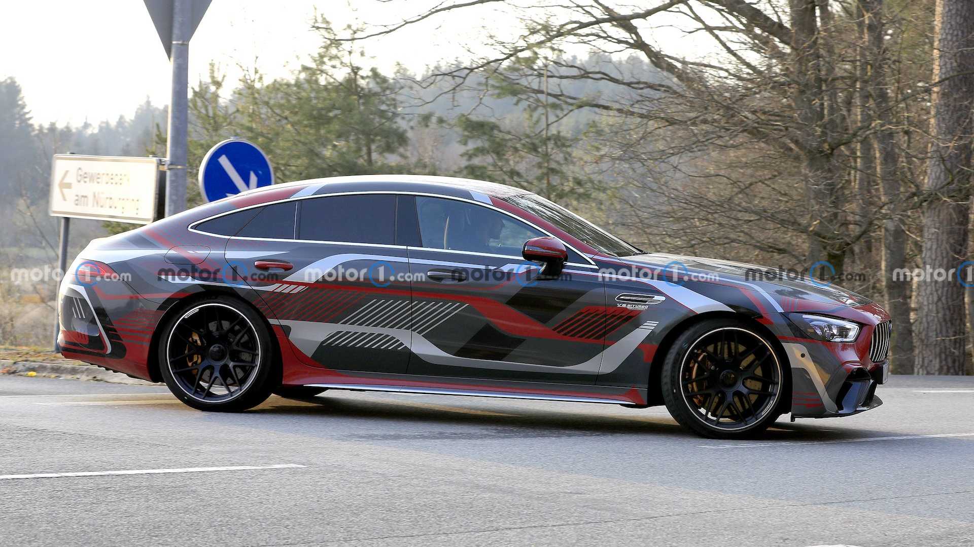 По «Нюрбургрингу» ездит Mercedes-AMG GT73e амг 2