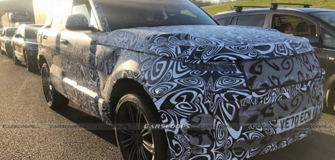 Начались испытания нового Range Rover Sport