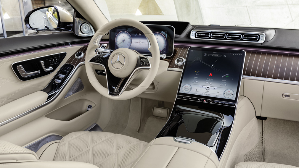 В России начался приём заказов на новый Mercedes-Maybach S-Кlassе майбах 3