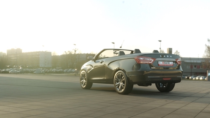 Lada Vesta кабриолет рендеры Шторма 2
