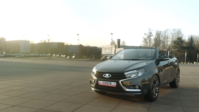 Lada Vesta кабриолет рендеры Шторма 3