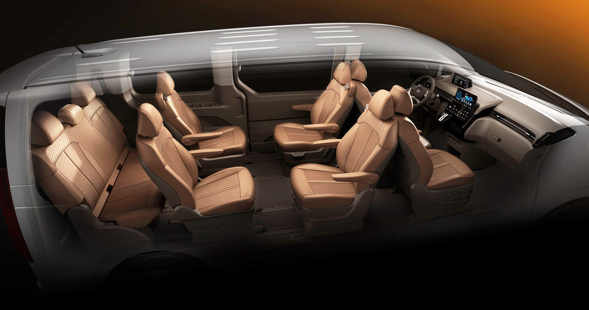 Hyundai Staria салон