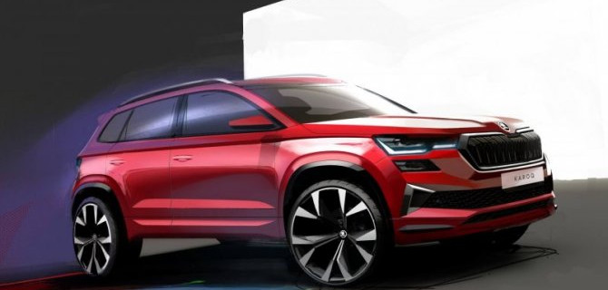 ŠKODA анонсировала премьеру обновленного ŠKODA KAROQ