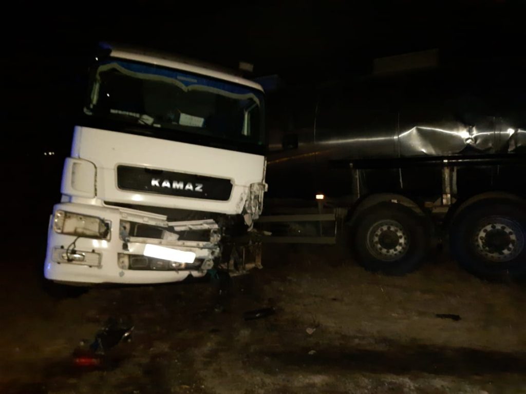 В ДТП с КамАЗом под Абаканом погиб человек (2)