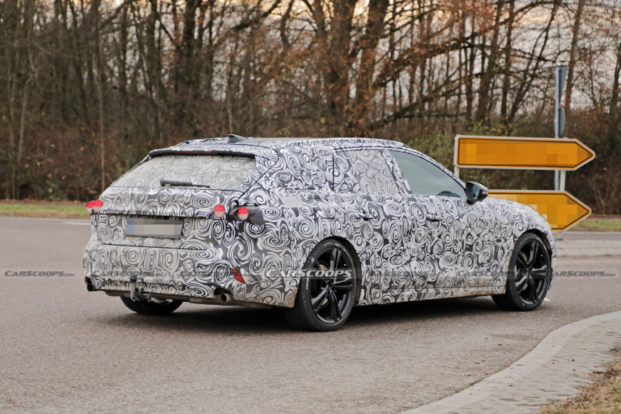 Audi A4 Avant проходит рестайлинг ауди 2