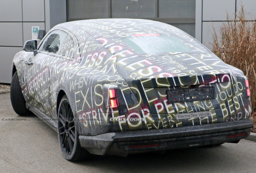 Появились первые фотографии электрического купе от Rolls-Royce роллс 3