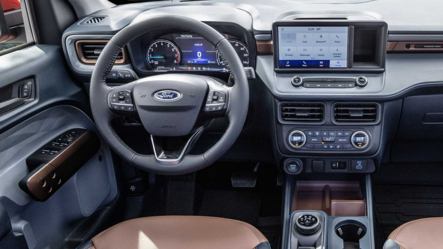 Пикап Ford Maverick в гибридной версии показал выдающуюся экономичность форд 2