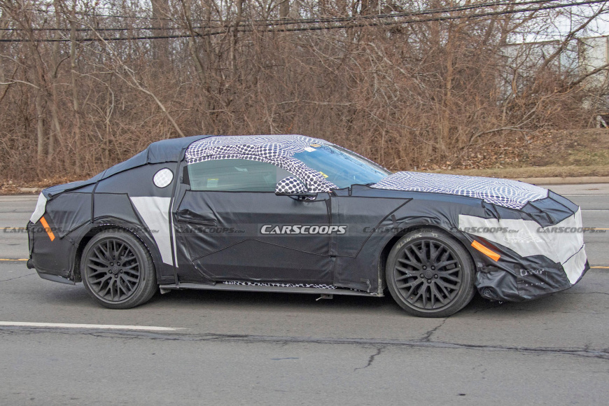 В США испытывается новый Ford Mustang мустанг 2