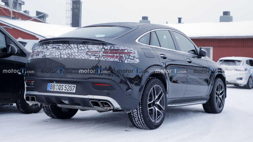 Обновлён «заряженный» Mercedes-AMG GLE Coupe амг 3
