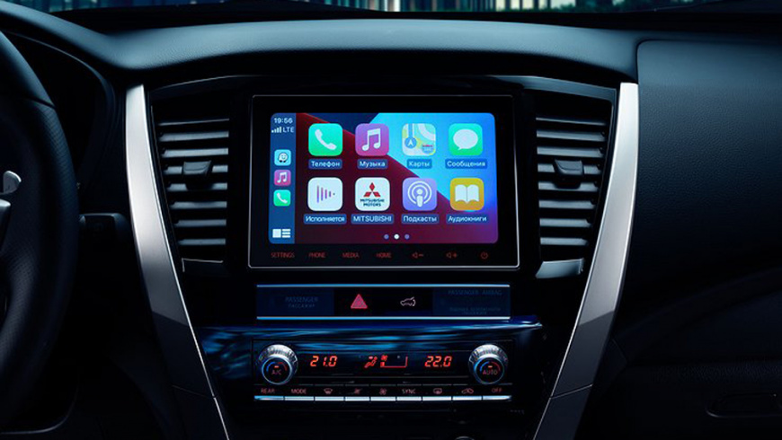Две доступные в России модели Mitsubishi получили новую мультимедийную систему мицубиси 2