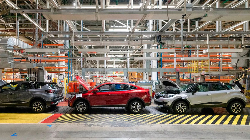 Вновь заработал московский завод Renault рено 1