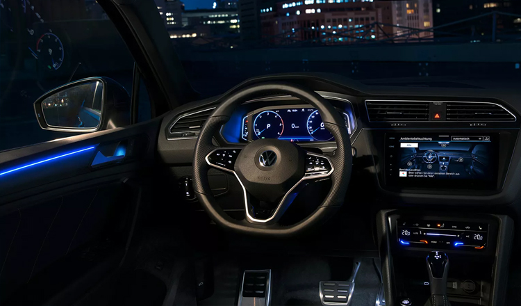 Описание и разбор параметров нового автомобиля Volkswagen Tiguan