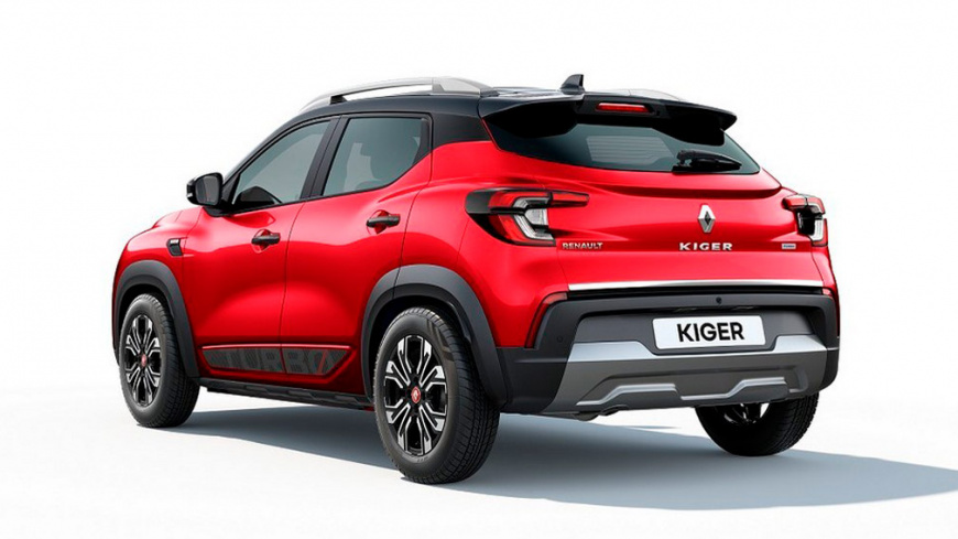Представлен обновлённый кроссовер Renault Kiger кигер 3
