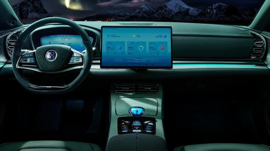 Обновлён премиальный китайский электромобиль BYD Han бид 2