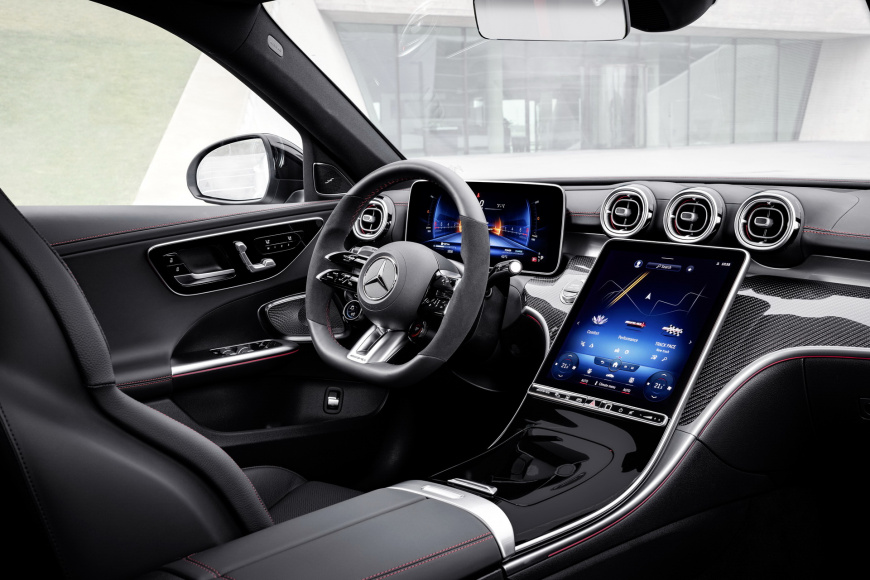 Представлен седан Mercedes-AMG C43 нового поколения амг 2