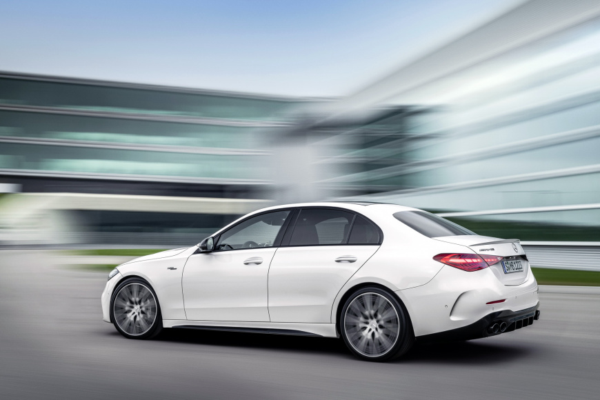 Представлен седан Mercedes-AMG C43 нового поколения амг 3