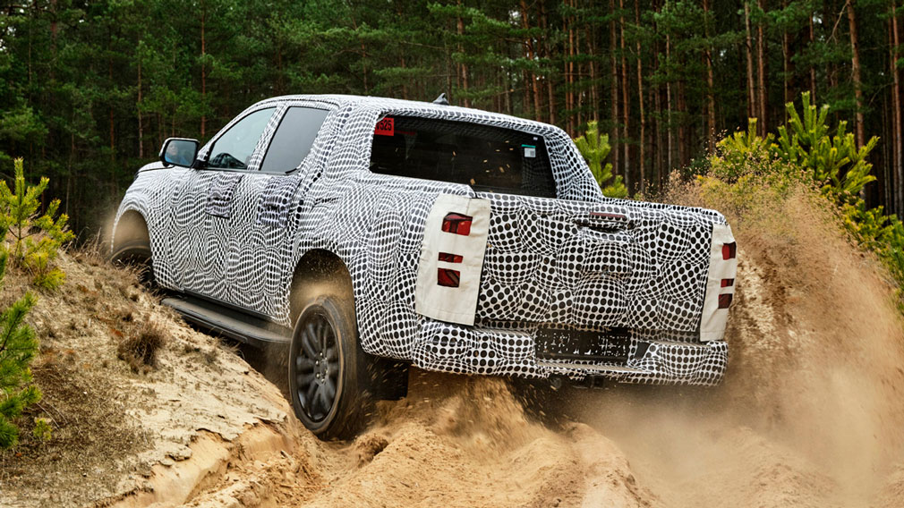 Рассекречен пикап Volkswagen Amarok нового поколения амарок 3