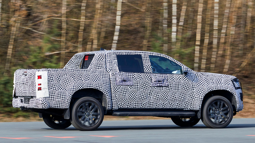 Рассекречен пикап Volkswagen Amarok нового поколения амарок 2