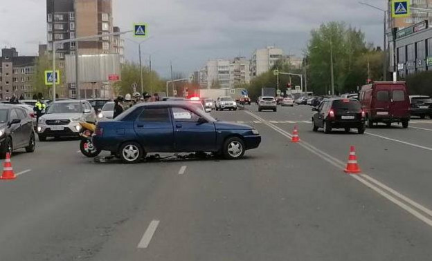 В ДТП в Кирово-Чепецке пострадал мотоциклист В ДТП в Кирово-Чепецке пострадал мотоциклист (1)