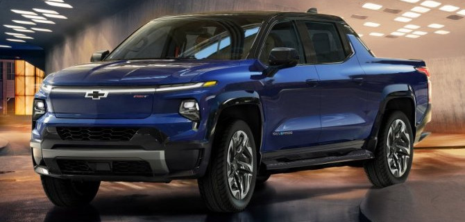 Началось тестирование электропикапа Chevrolet Silverado EV