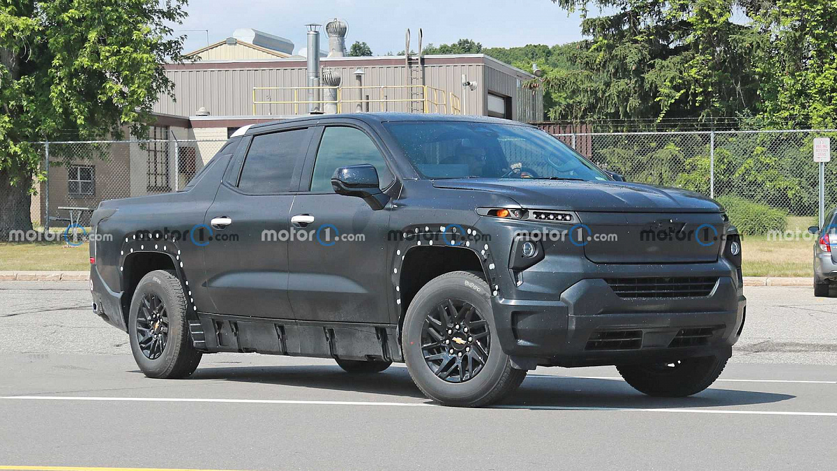 Началось тестирование электропикапа Chevrolet Silverado EV шеви 1
