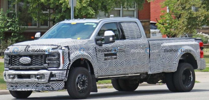 Пикап Ford Super Duty готовится к смене поколения
