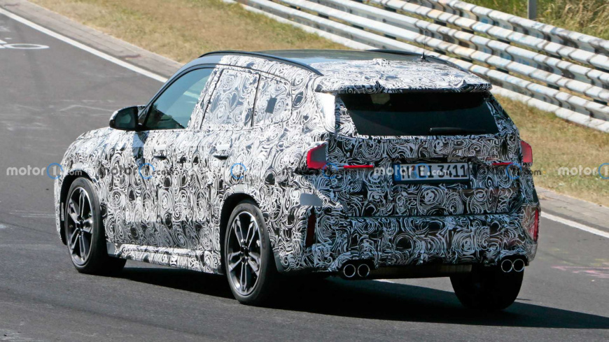 На «Нюрбургринге» появился обновлённый кроссовер BMW X1 M35i бмв 2