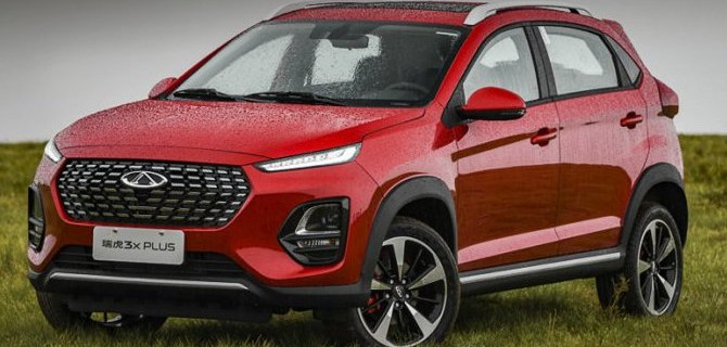 В России запатентован новый кроссовер Chery Tiggo 2 Pro