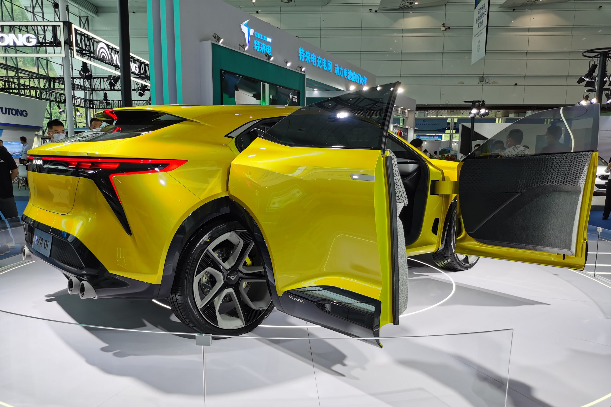 Фирма Chery представила концепт-кар молодёжного электромобиля кайли 4