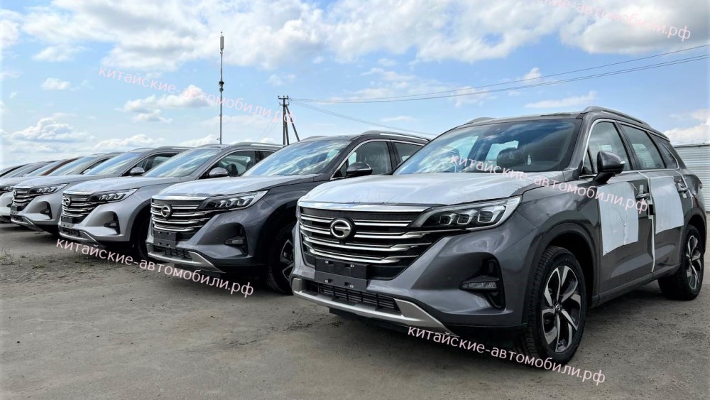 Возобновлены поставки в Россию кроссоверов GAC GS5 гак 2