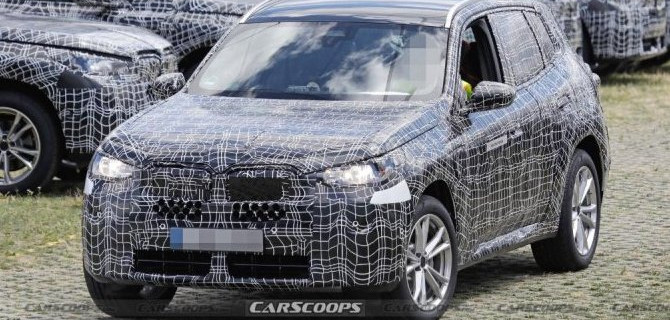 В Европе испытывается гибридная модификация нового BMW X3