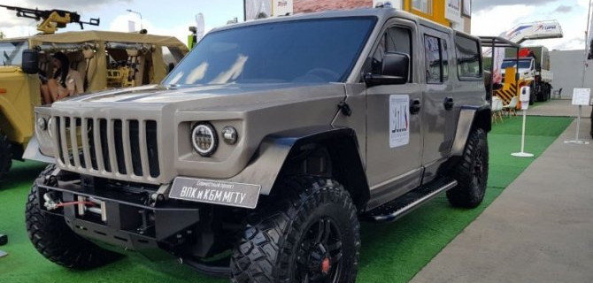 В России представлен прототип отечественного внедорожника «Стрела»