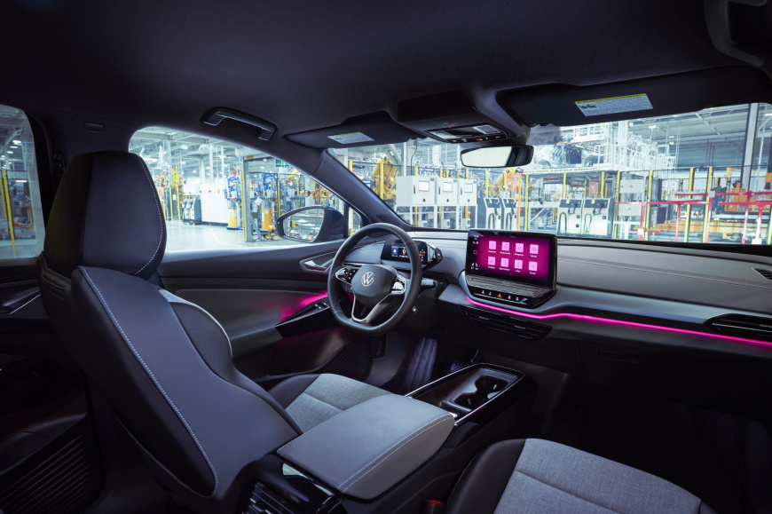Модернизирована базовая комплектация электрокроссовера Volkswagen ID.4 фолькс 2