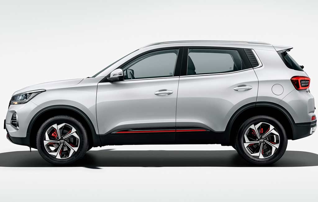 В Россию приедет рестайлинговый Chery Tiggo 4 Pro чери 3
