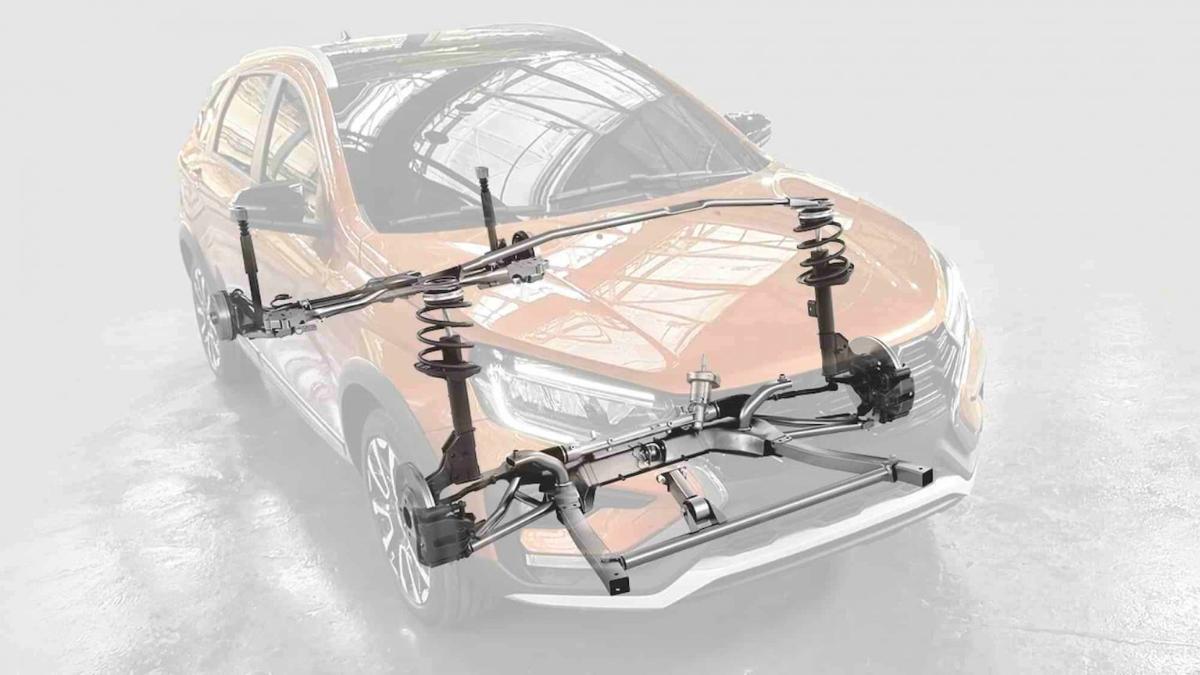 Разработана независимая задняя подвеска для Lada Vesta подвеска 1