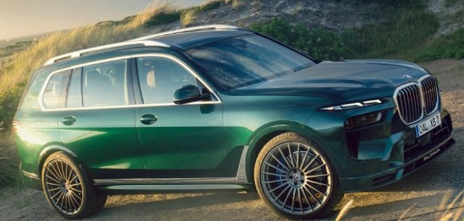 Обновлён сверхмощный кроссовер Alpina XB7