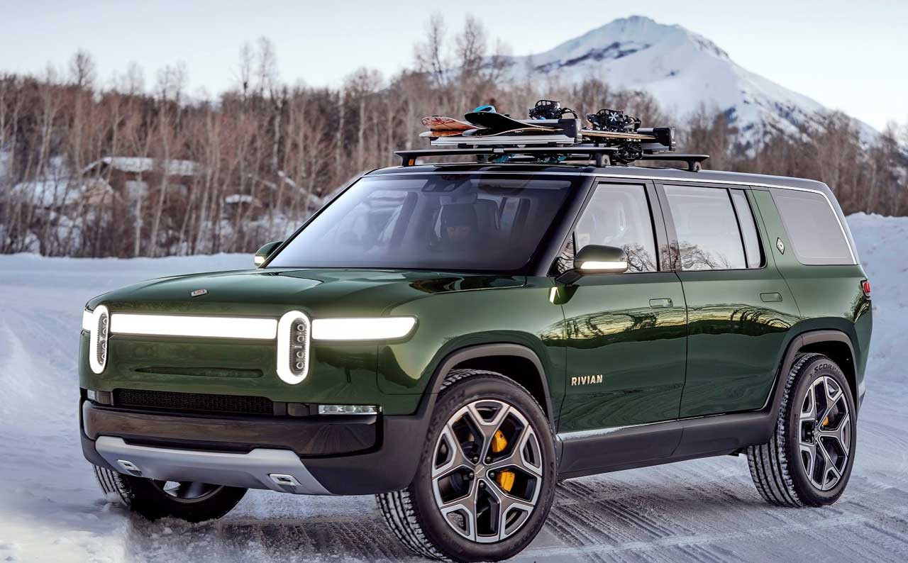 Фирма Rivian наращивает производство электромобилей ривиан 3