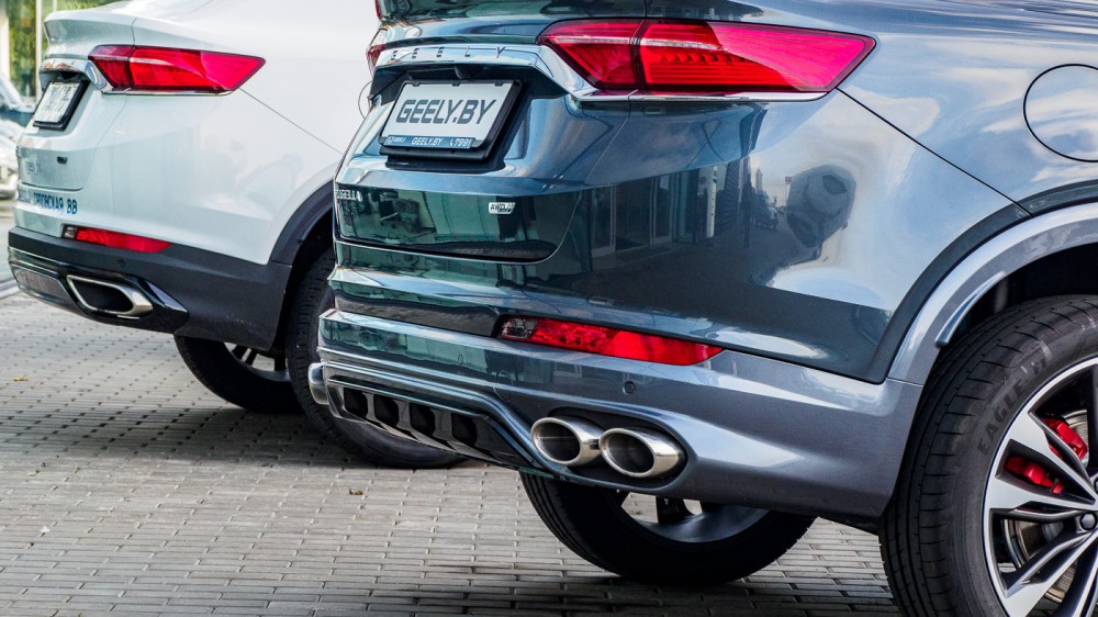 В Беларуси появился обновлённый паркетник Geely Tugella — когда его ждать у нас? тугела 2