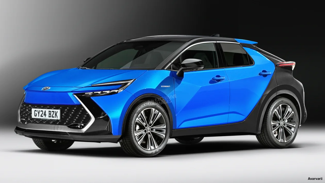 Toyota C-HR рендер