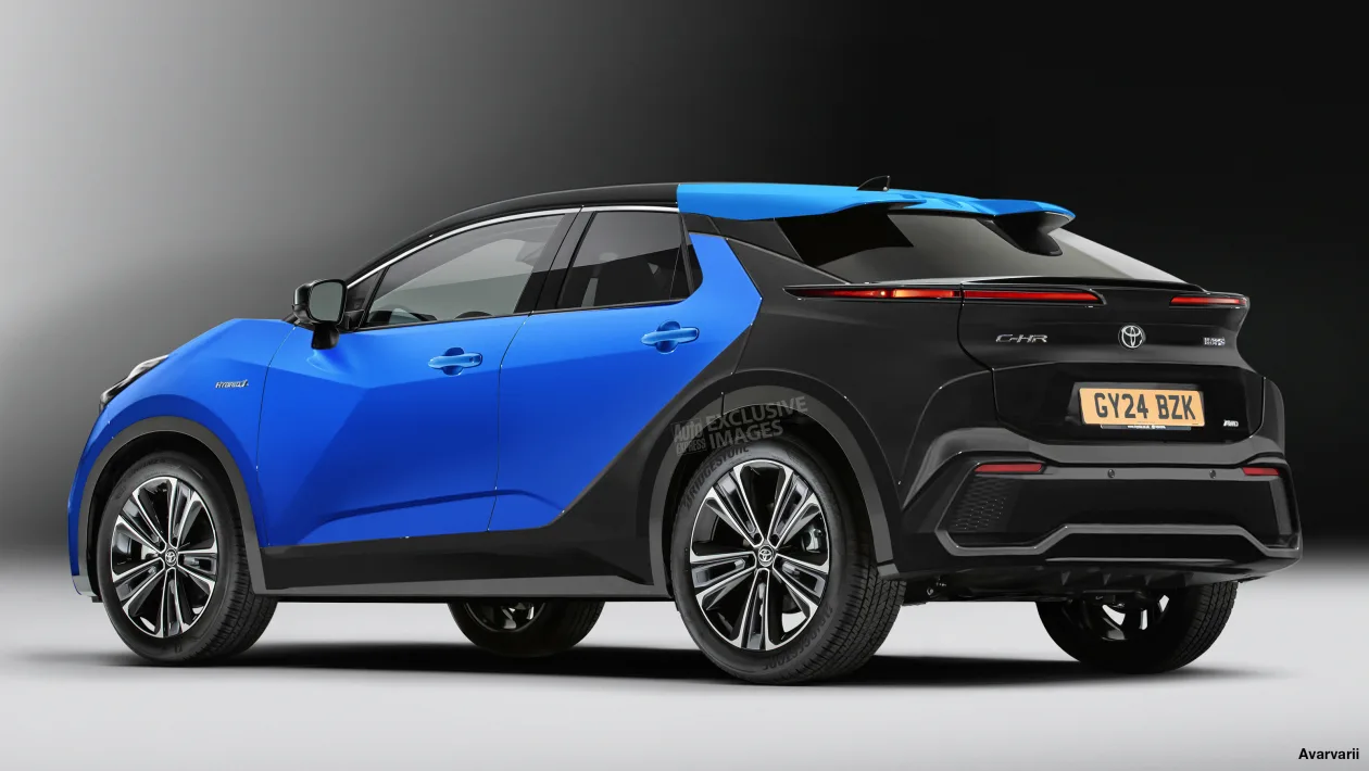 Toyota C-HR рендер